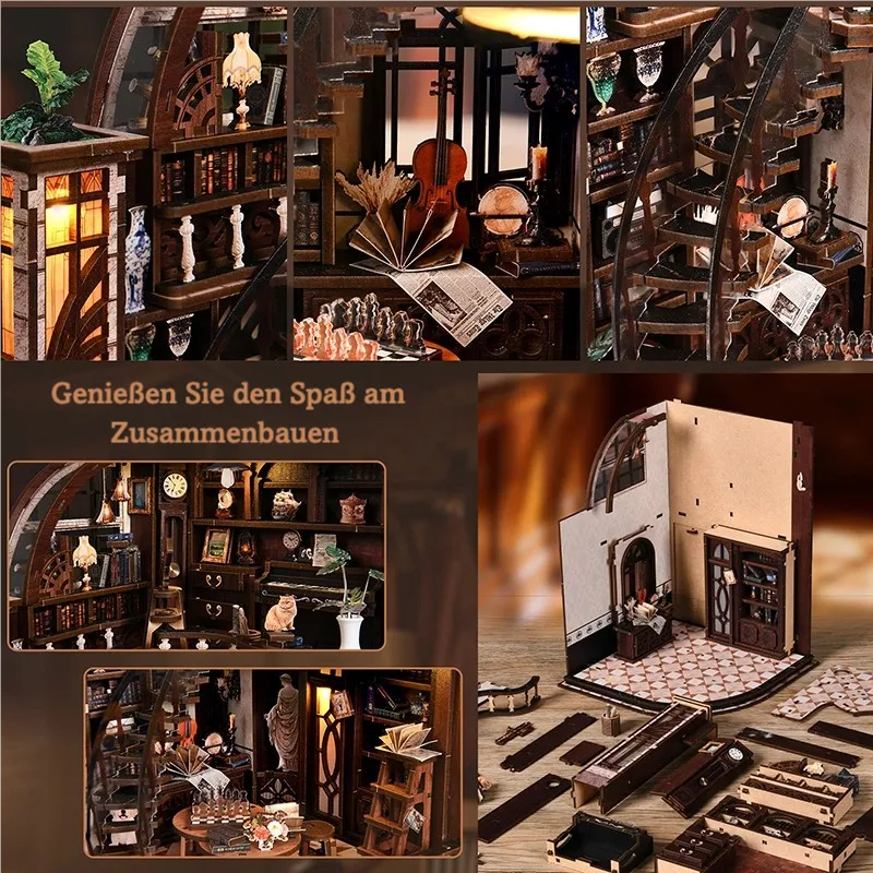 Maison Miniature – La Librairie Bacchus — vue 4