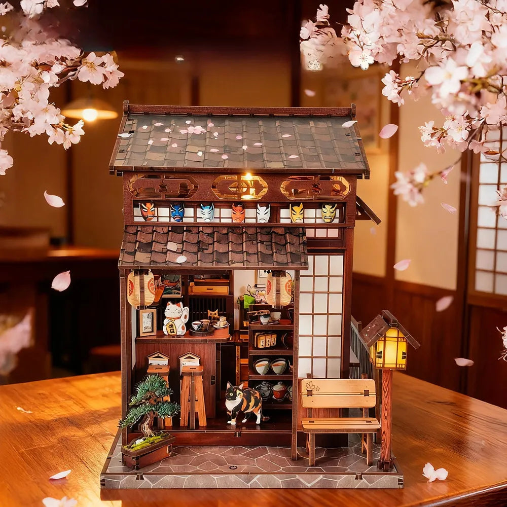 Maison Miniature – Le Pavillon de Thé sous les Cerisiers — vue 1