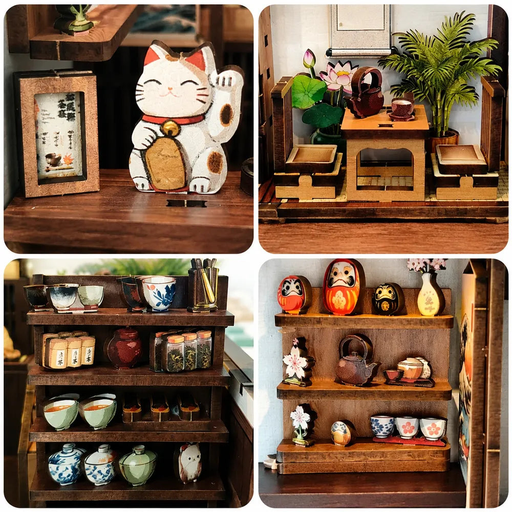 Maison Miniature – Le Pavillon de Thé sous les Cerisiers — vue 2
