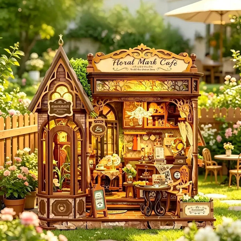 Maison Miniature – Le Floral Mark Café