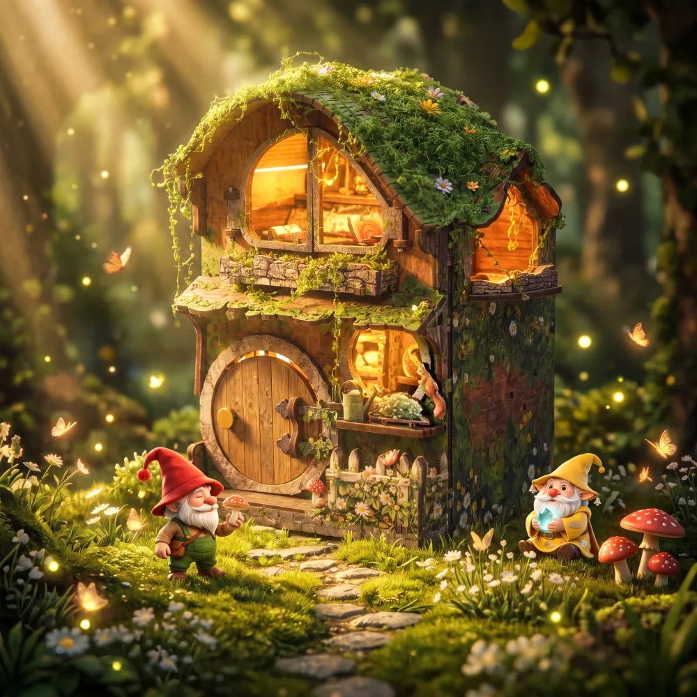 Maison Miniature – Le Cottage aux Vignes Vertes — vue 9