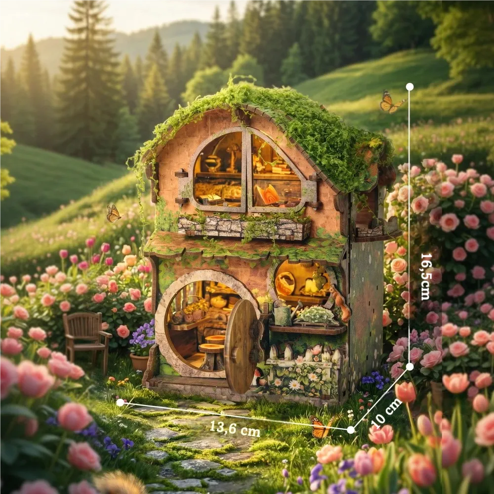 Maison Miniature – Le Cottage aux Vignes Vertes — vue 11