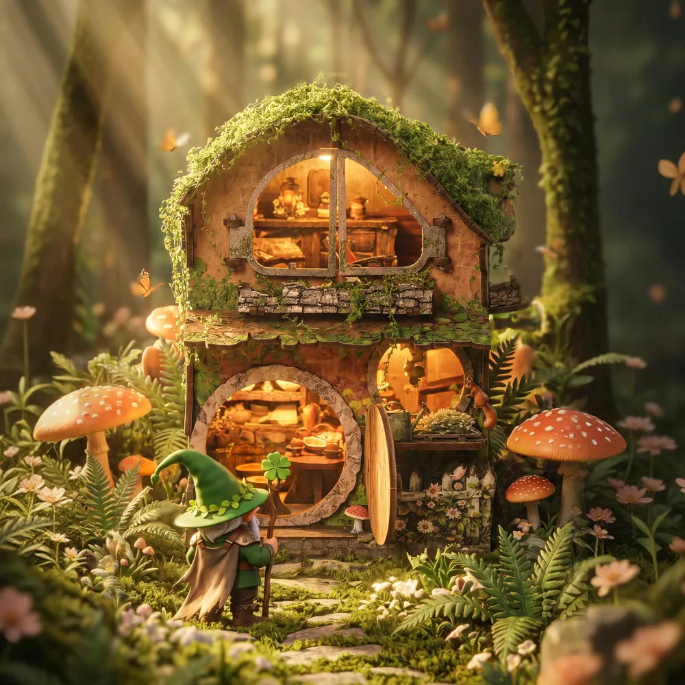 Maison Miniature – Le Cottage aux Vignes Vertes — vue 3