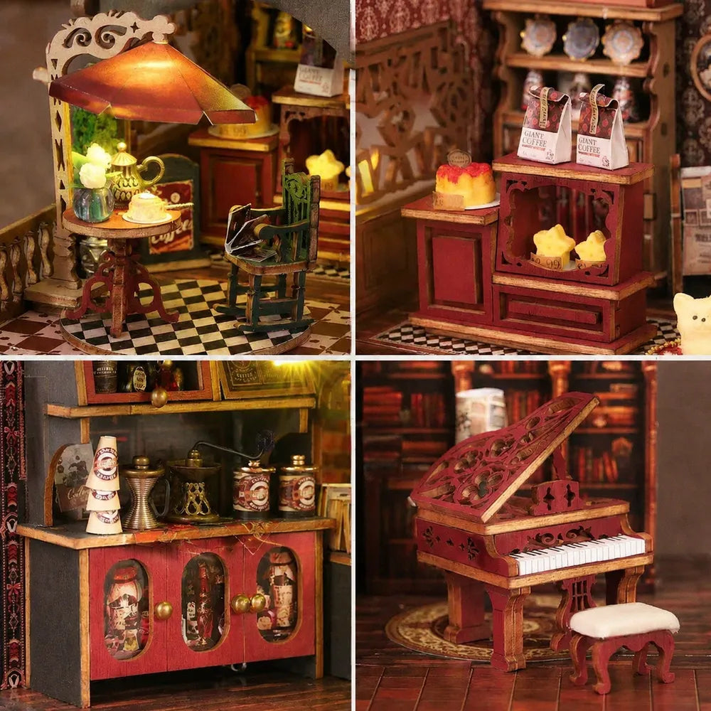Maison Miniature – Le Café des Lettres — vue 2