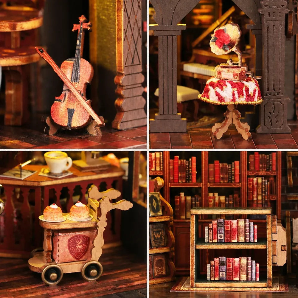 Maison Miniature – Le Café des Lettres — vue 4