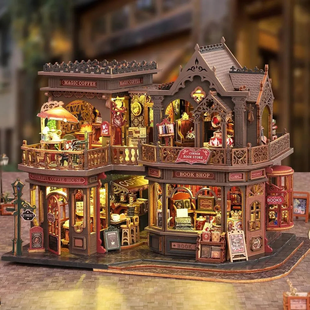 Maison Miniature – Le Café des Lettres — vue 1