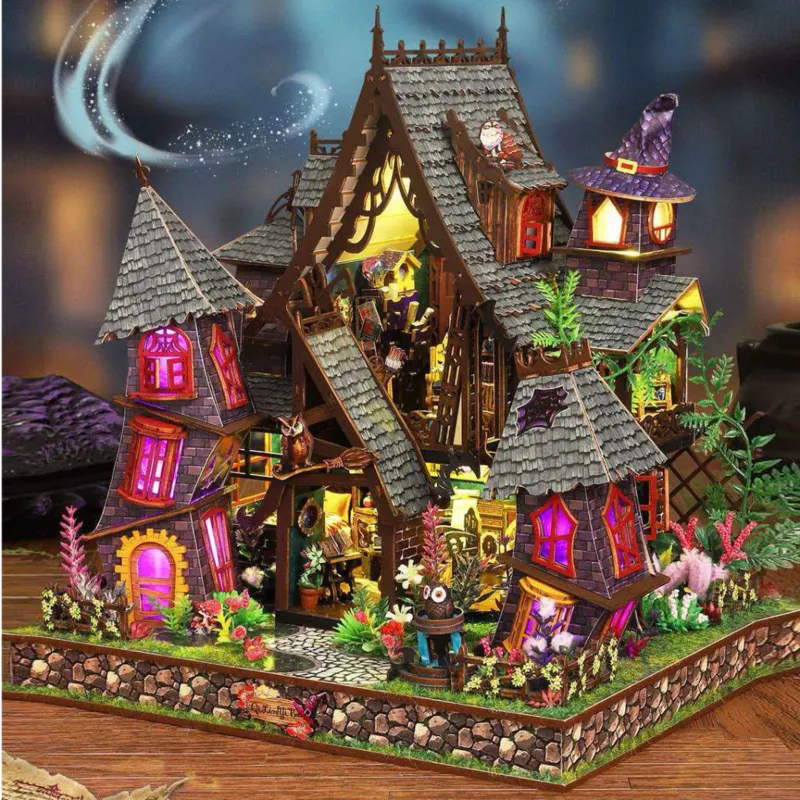 Maison Miniature – Le Château Étrange