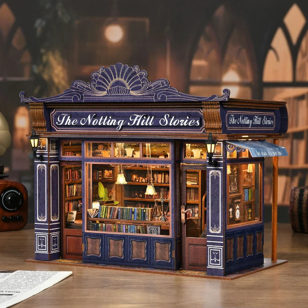 Maison Miniature – La Librairie de Notting Hill — vue 1