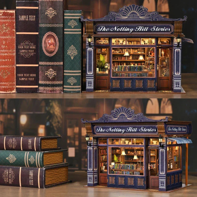 Maison Miniature – La Librairie de Notting Hill — vue 7