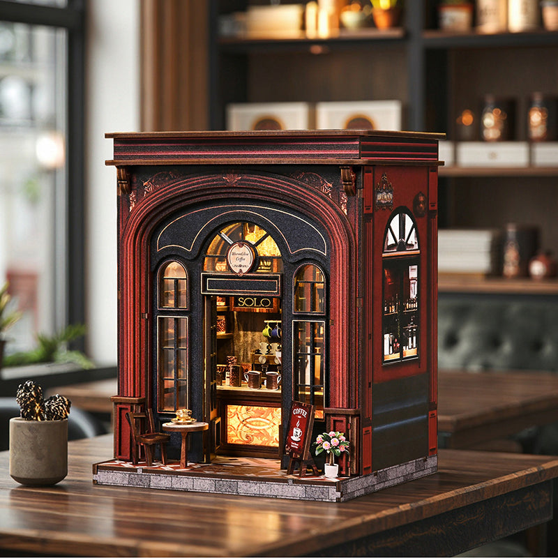 Maison Miniature – Le Café à la Lueur Chaude — vue 9