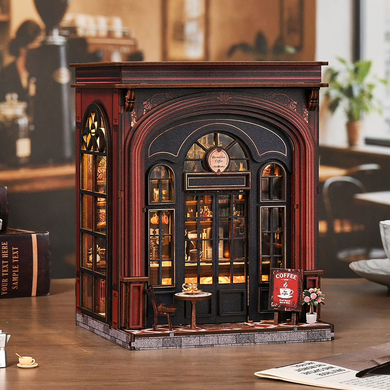 Maison Miniature – Le Café à la Lueur Chaude — vue 1