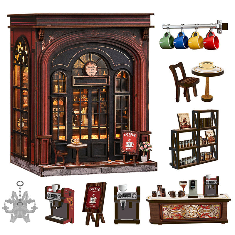 Maison Miniature – Le Café à la Lueur Chaude — vue 12