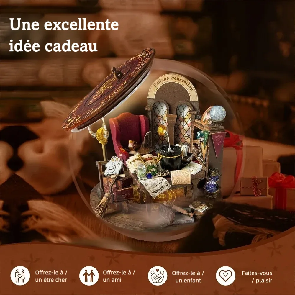 Mini-Diorama Bulle – Le Château des Potions — vue 3