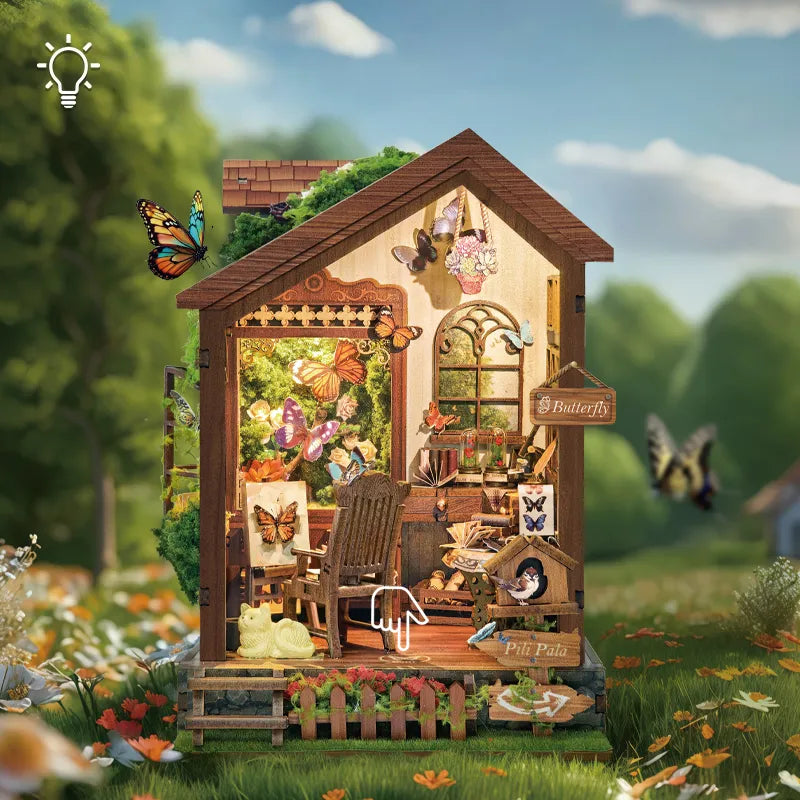 Maison Miniature – L'Atelier aux Papillons — vue 1