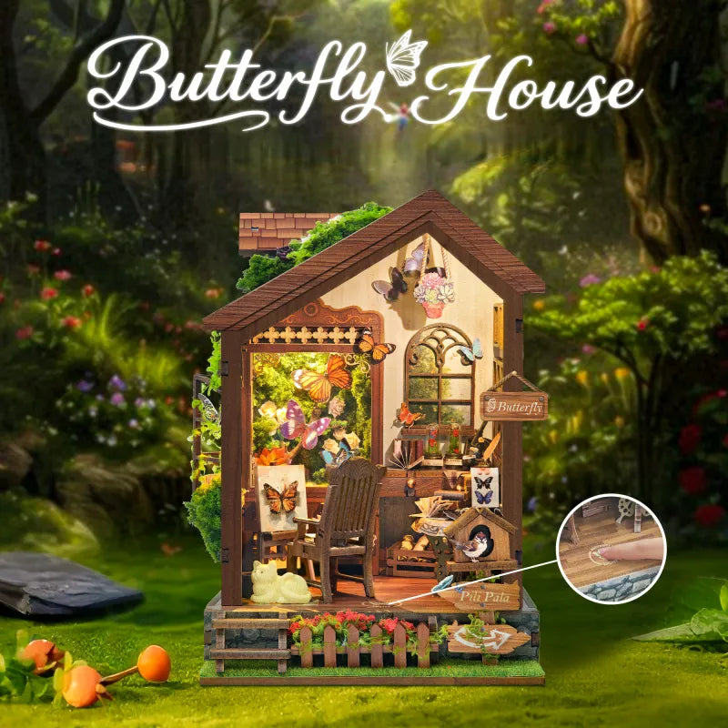 Maison Miniature – L'Atelier aux Papillons — vue 5