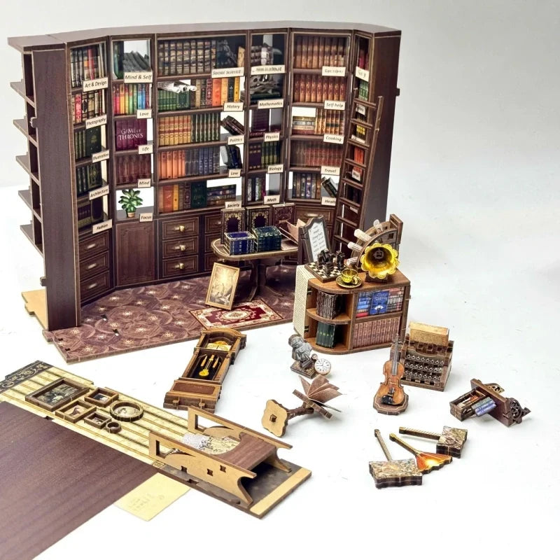 Maison Miniature – La Librairie Hoggor — vue 6