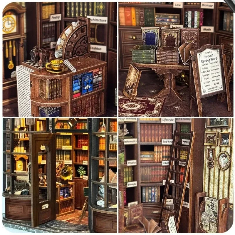 Maison Miniature – La Librairie Hoggor — vue 2