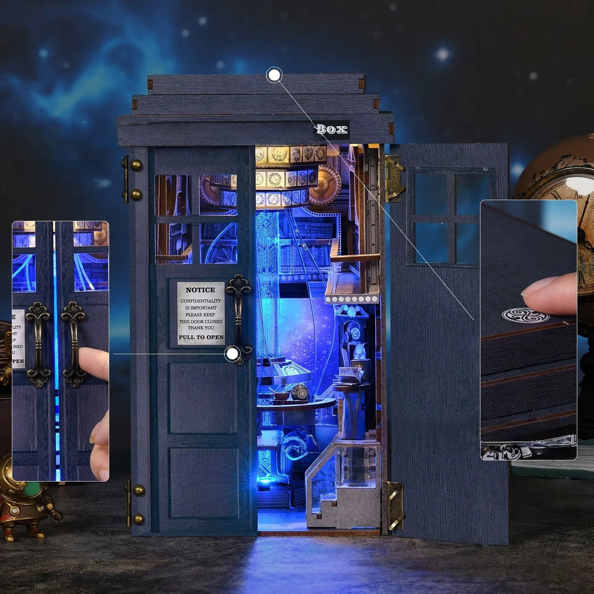Book Nook – La Boîte Bleue Mystérieuse — vue 1