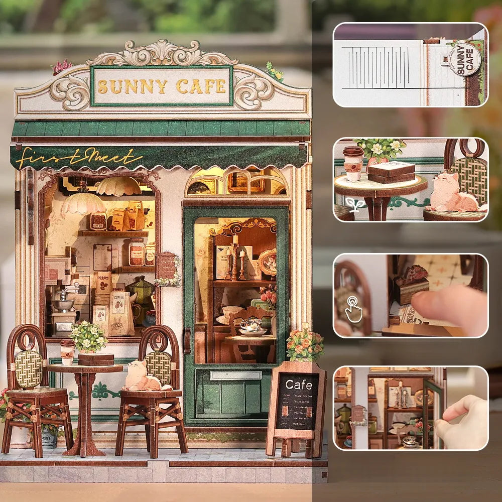 Maison Miniature – Le Café Ensoleillé — vue 3
