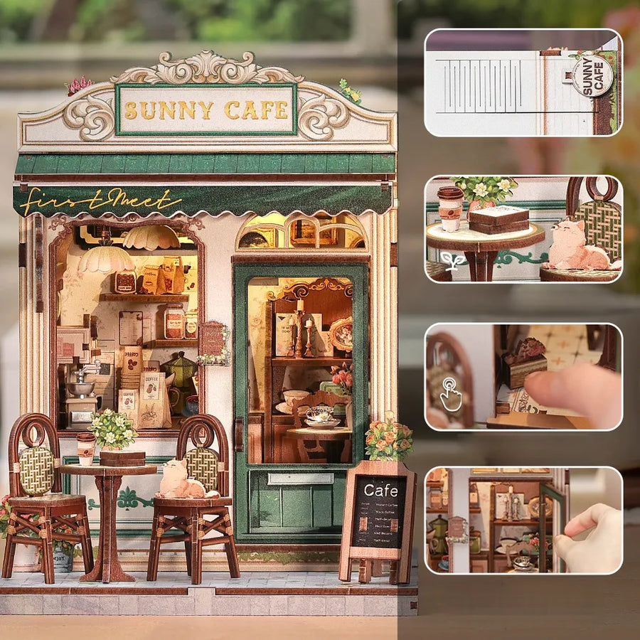 Maison Miniature – Le Café Ensoleillé — vue 3