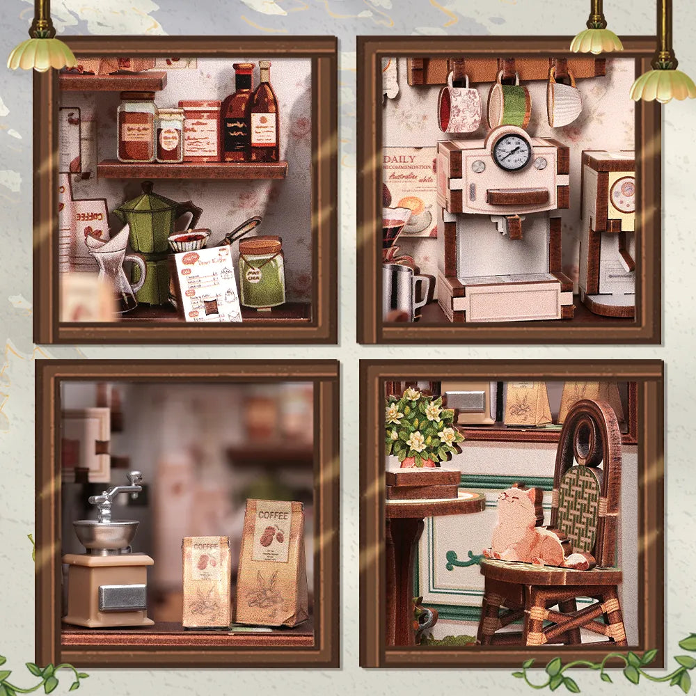 Maison Miniature – Le Café Ensoleillé — vue 2