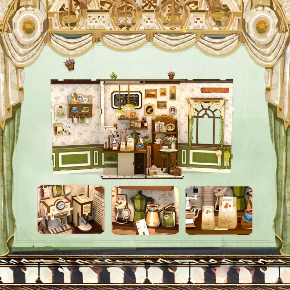 Maison Miniature – Le Café Ensoleillé — vue 4