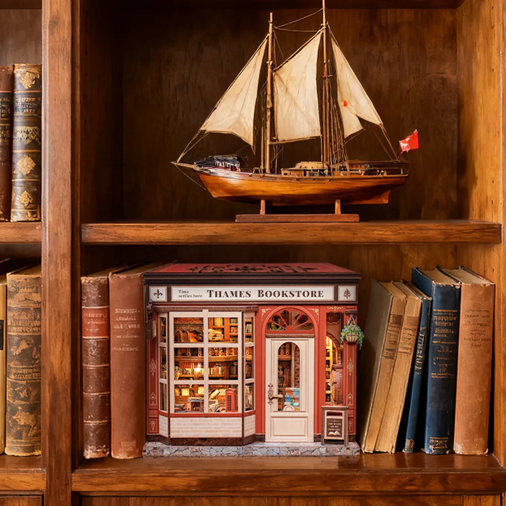 Maison Miniature – La Librairie de la Tamise — vue 7
