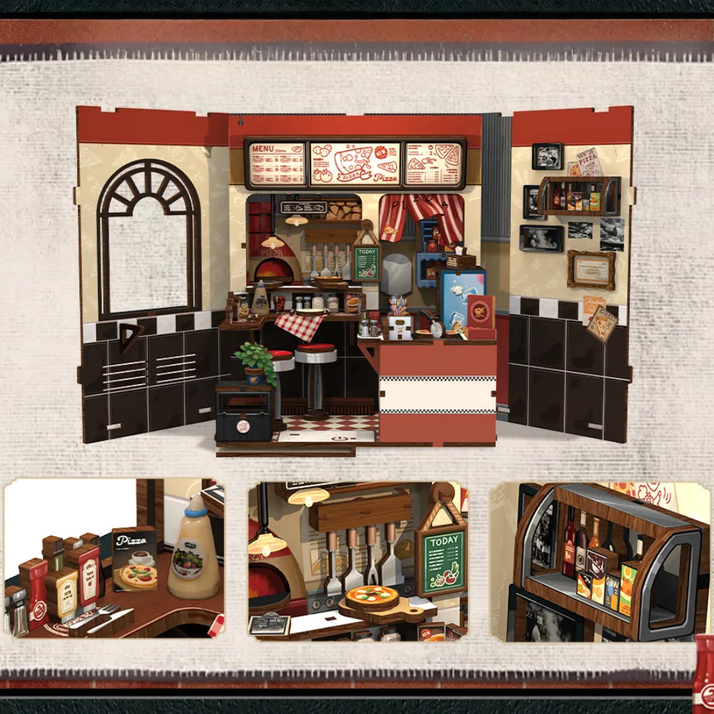 Maison Miniature – La Pizzeria de l'Oncle Joe — vue 3