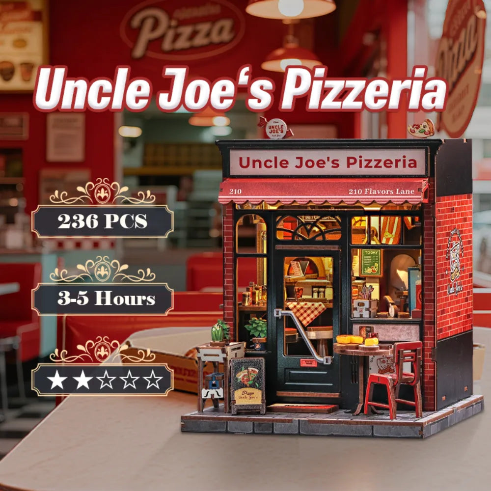 Maison Miniature – La Pizzeria de l'Oncle Joe — vue 5
