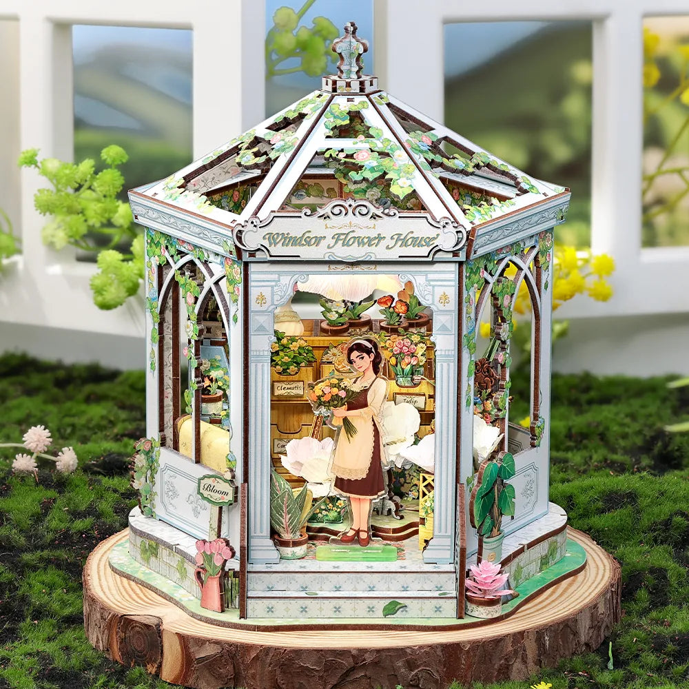 Maison Miniature – La Maison Fleurie Windsor — vue 7