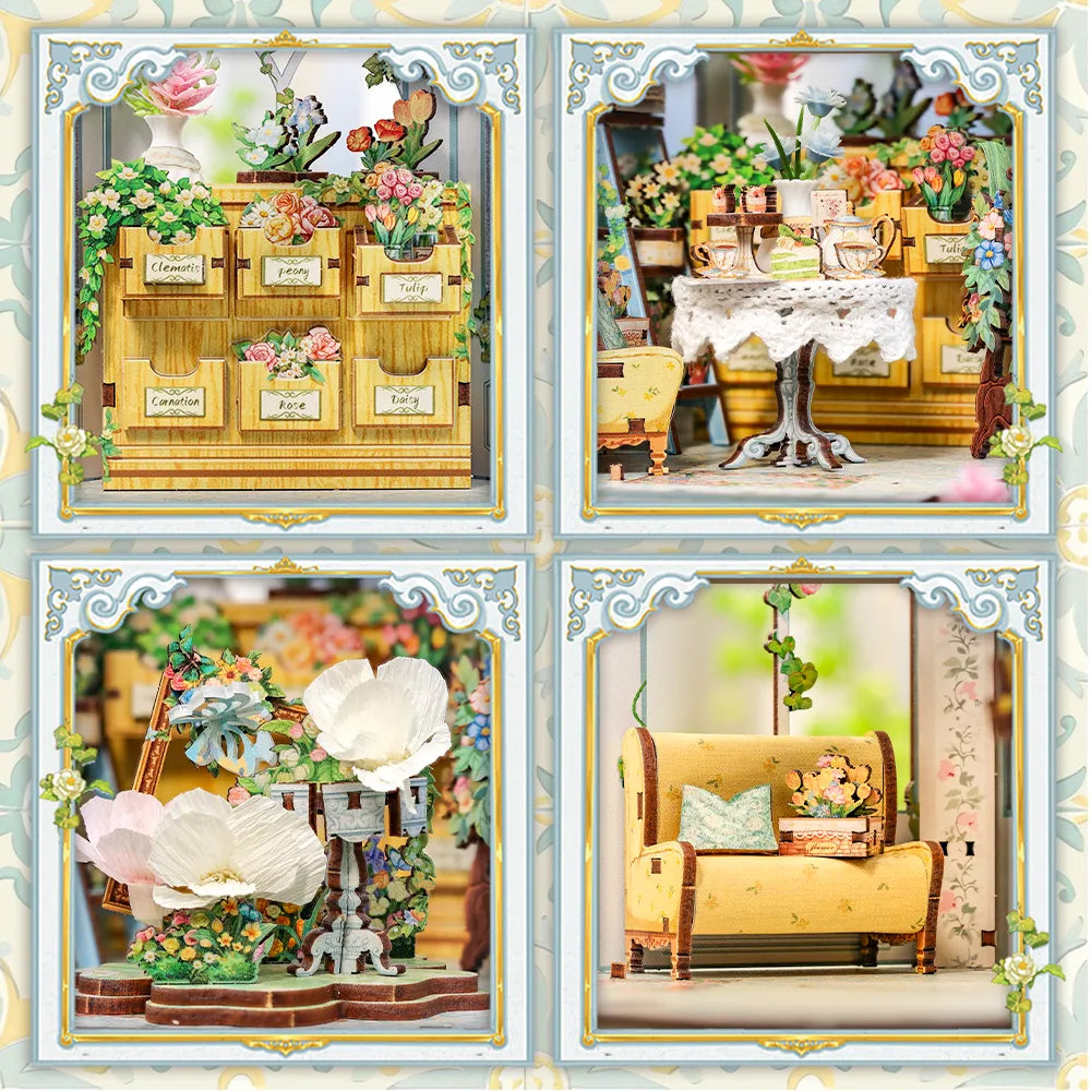 Maison Miniature – La Maison Fleurie Windsor — vue 2