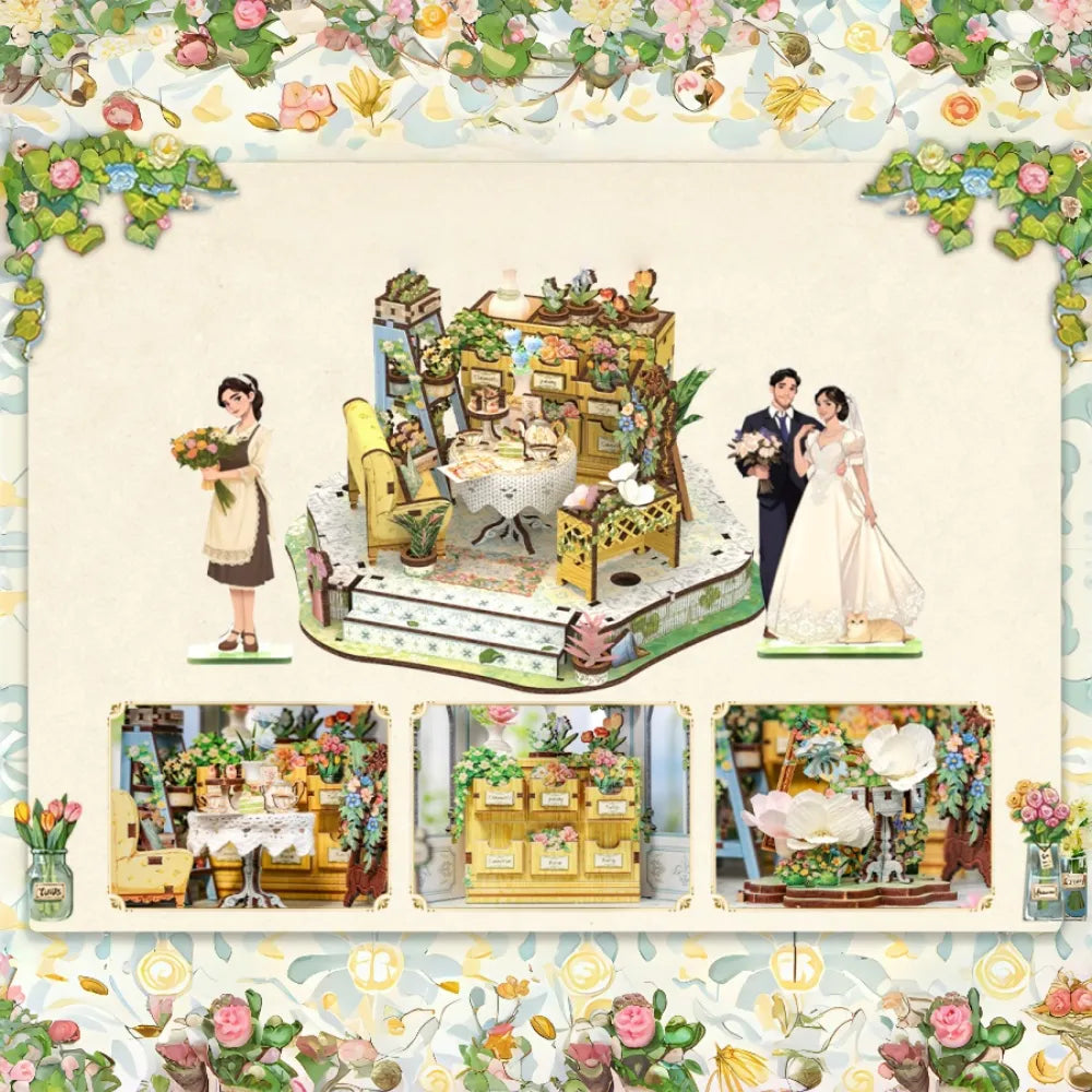 Maison Miniature – La Maison Fleurie Windsor — vue 4