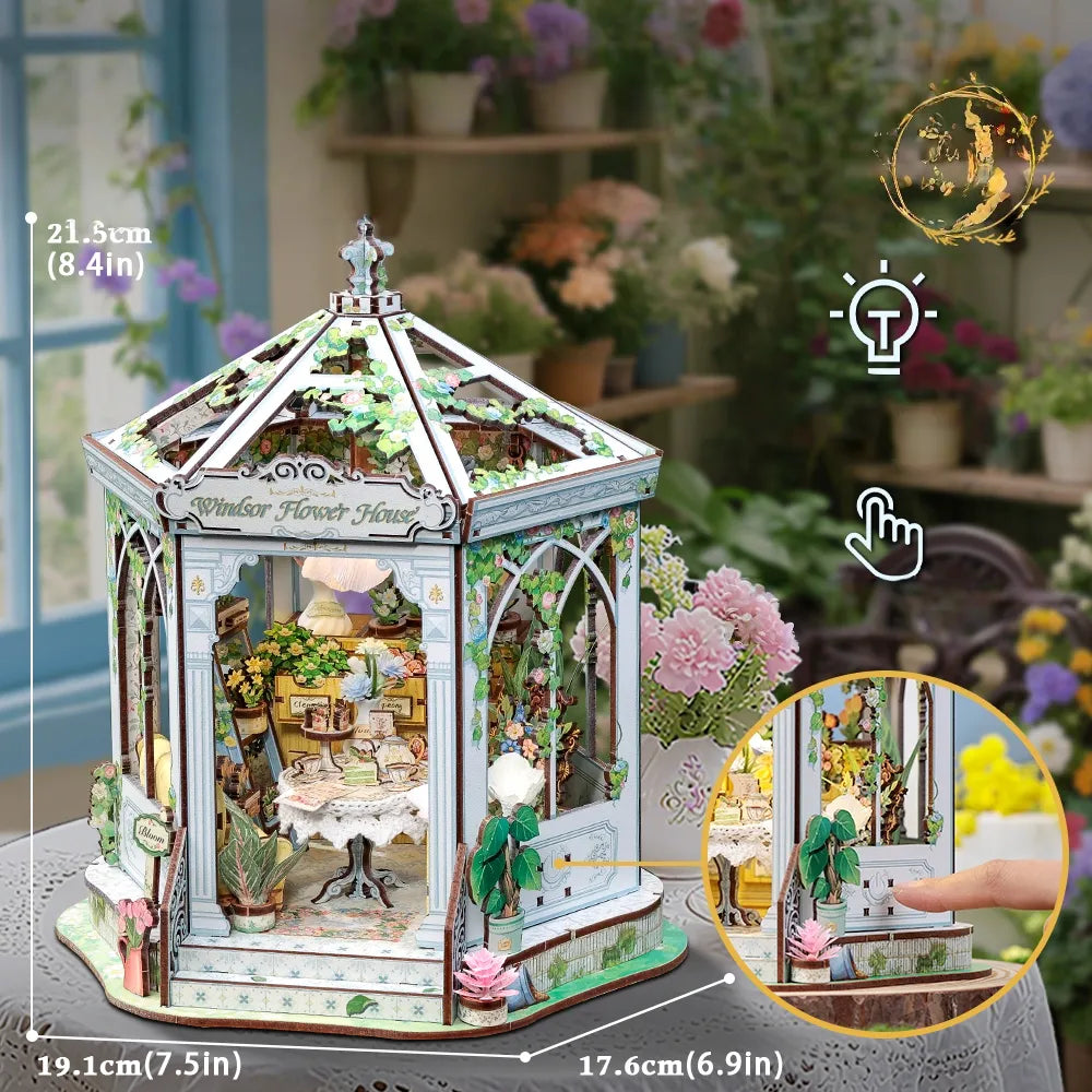 Maison Miniature – La Maison Fleurie Windsor — vue 5