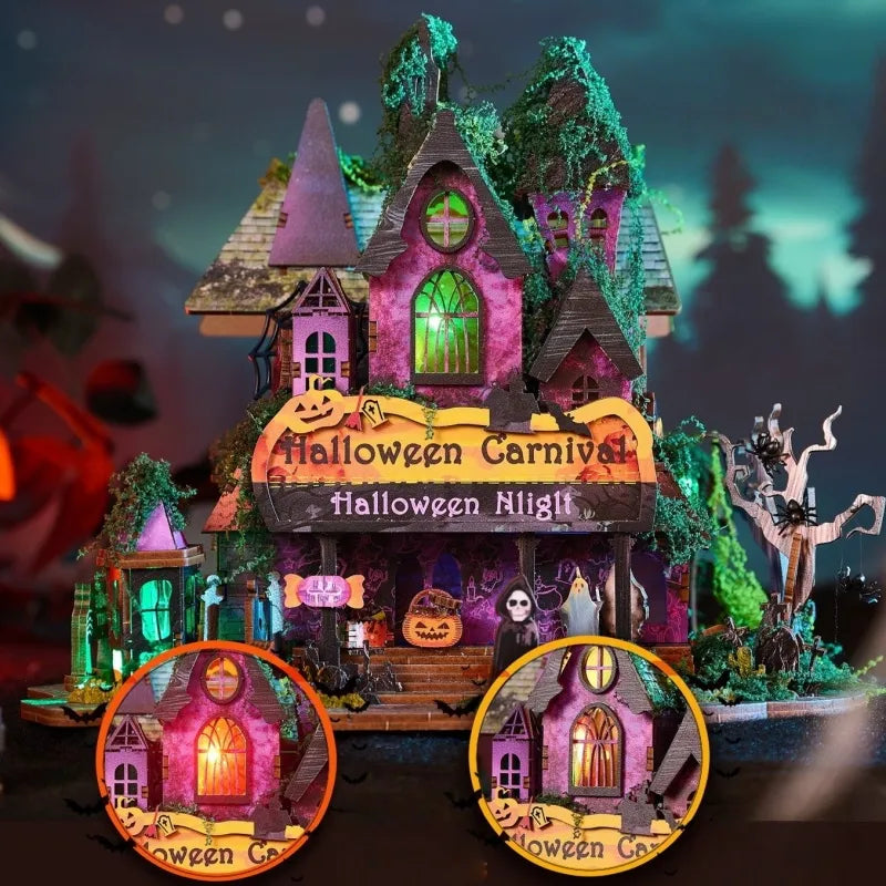Maison Miniature – Nuit d'Halloween — vue 3
