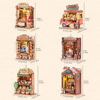 Puzzle 3D Bois – Magnets Coins de Rue Féeriques — vue 3