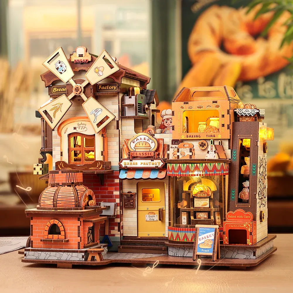 Puzzle 3D Bois – L'Usine à Pain — vue 8