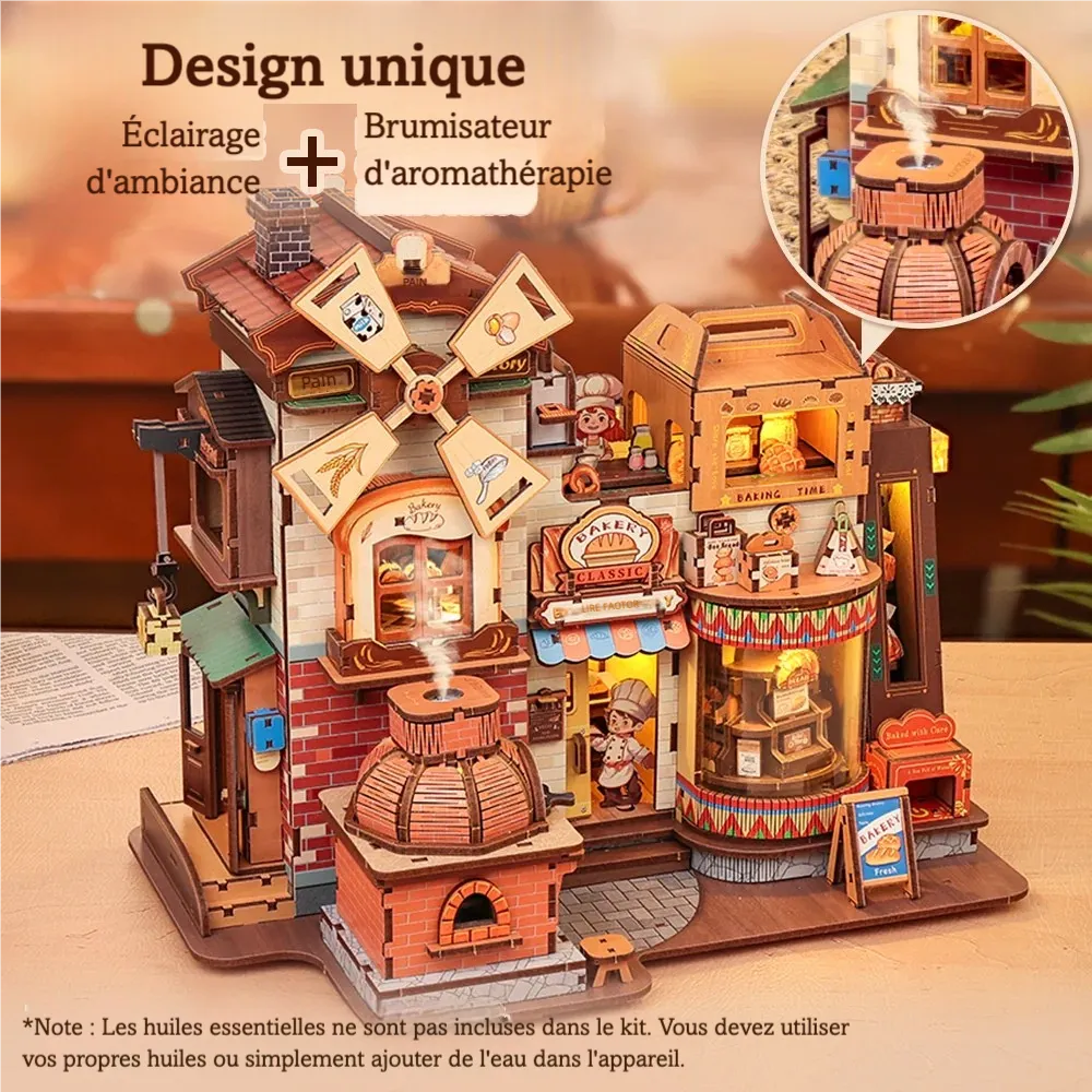 Puzzle 3D Bois – L'Usine à Pain — vue 6