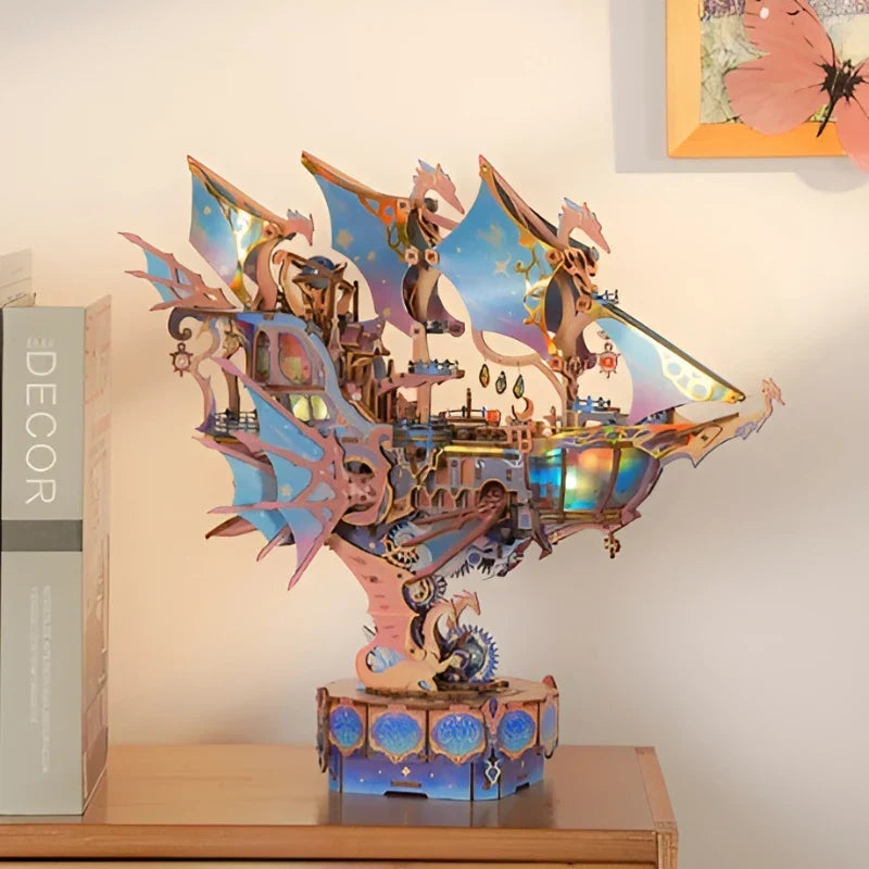 Puzzle 3D Bois – La Galaxie Magique — vue 5