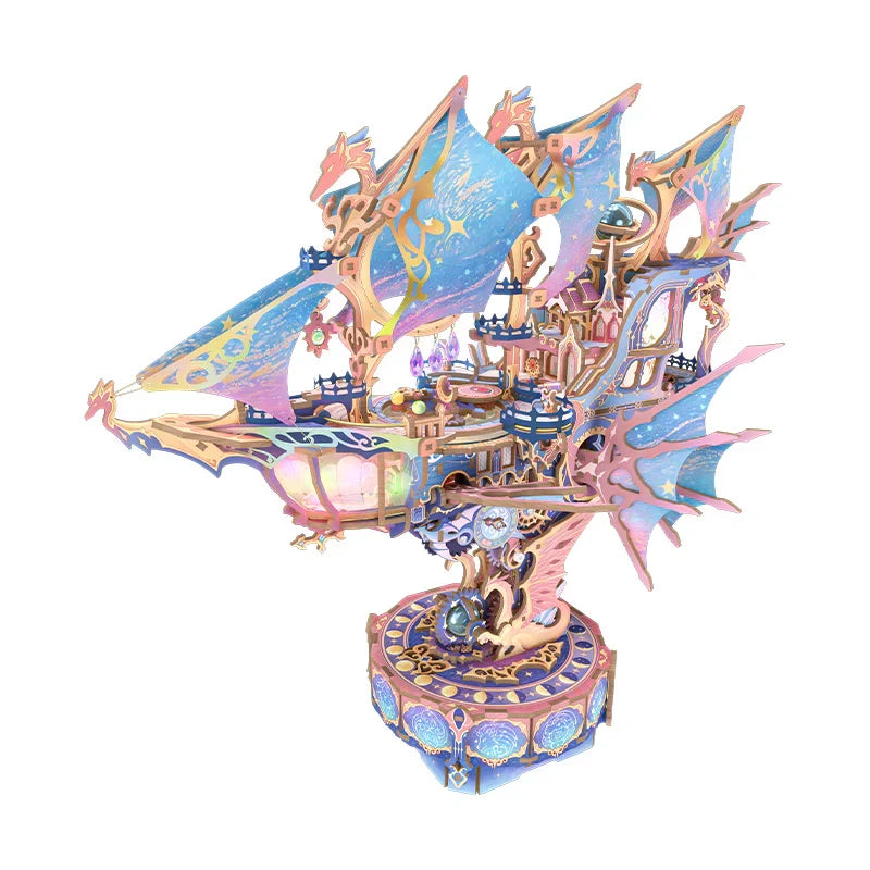 Puzzle 3D Bois – La Galaxie Magique — vue 12