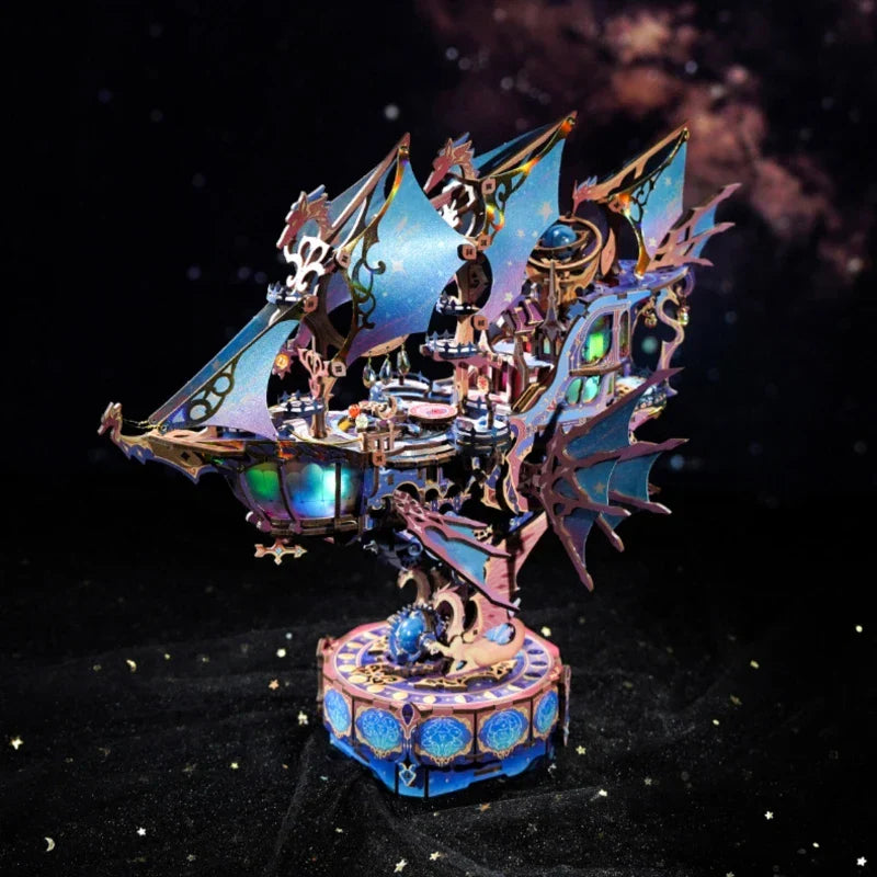 Puzzle 3D Bois – La Galaxie Magique — vue 11