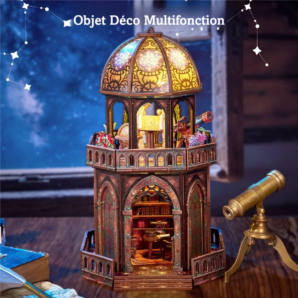 Puzzle 3D Bois – L'Observatoire — vue 5