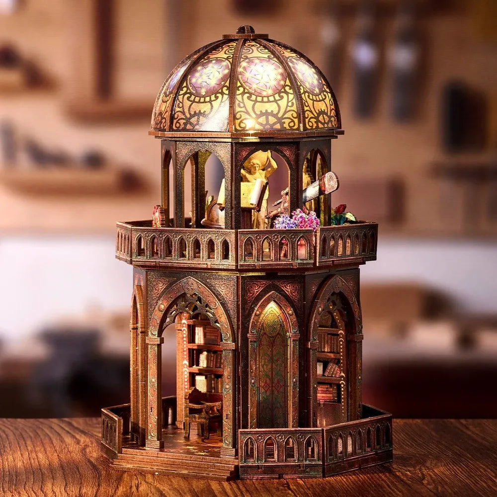 Puzzle 3D Bois – L'Observatoire — vue 8
