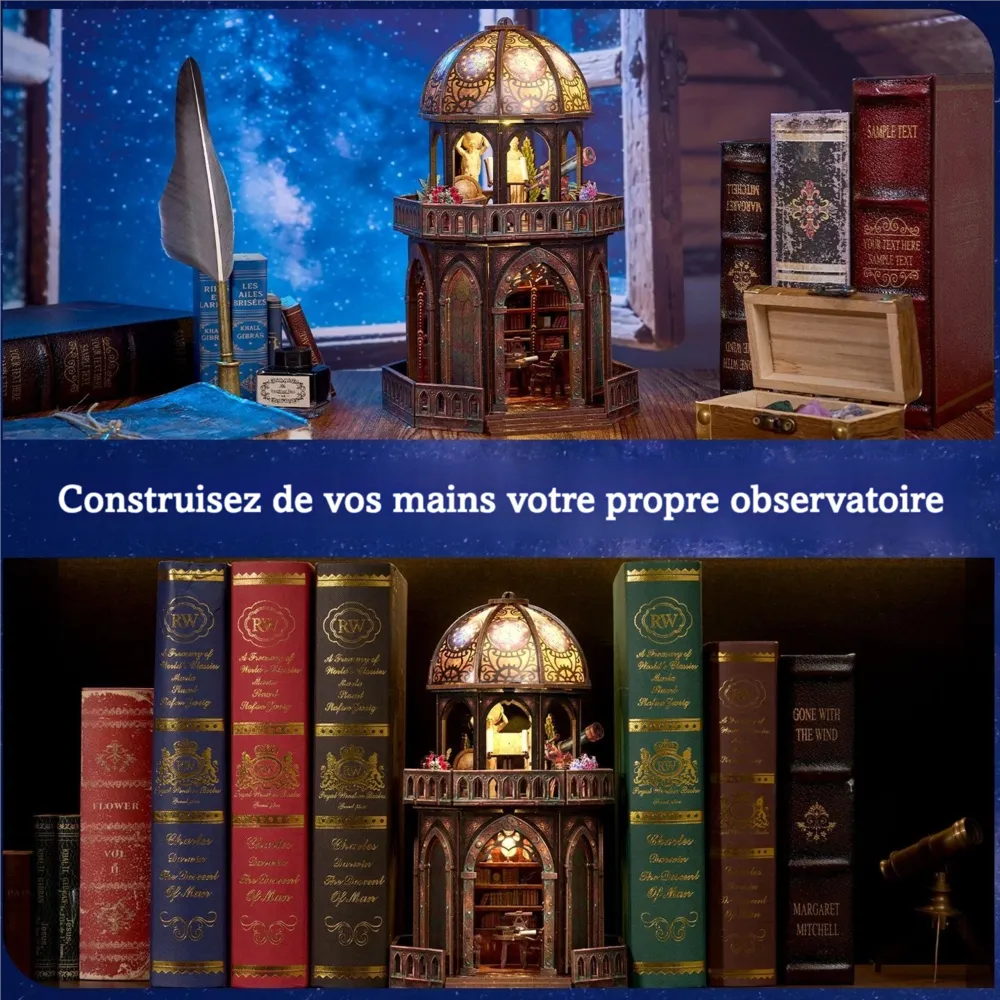 Puzzle 3D Bois – L'Observatoire — vue 6