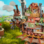 Puzzle 3D Bois – Château Ambulant Mécanique — vue 6