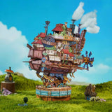 Puzzle 3D Bois – Château Ambulant Mécanique – puzzle 3D en bois – vue 1