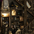 Cadre Puzzle 3D – Bibliothèque Magique — vue 4